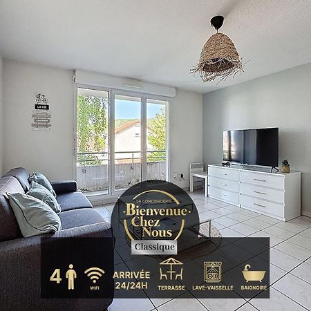 Sejour Cosy - Lit 180X200 - Wifi - Parking Apartment Клермон-Феран Екстериор снимка